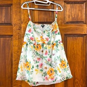 Torrid Ladies Baby Doll Style Top With Adjustable Straps Size 3